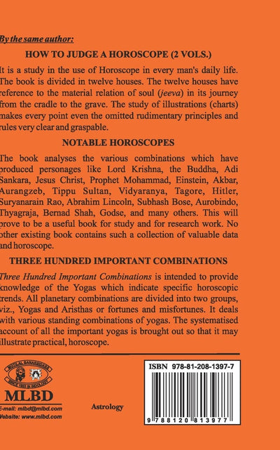 Studies in Jaimini Astrology Paperback