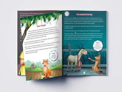 Short Stories From Panchatantra - Collection of 10 Books [Paperback]