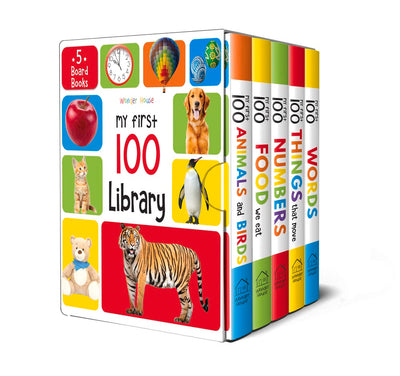 My First 100 Library: Boxset of 5 Early Learning [Board Books]