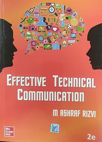 Effective Technical Communication by M. Ashraf Rizvi [Paperback]