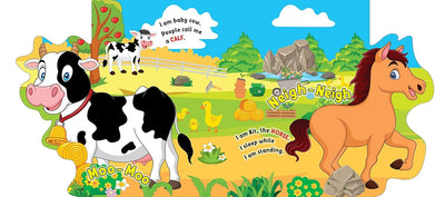 At the Farm by Dreamland Publications [Paperback]