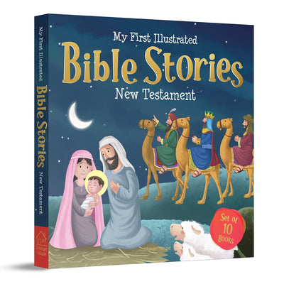 My First Illustrated Bible Stories from New Testament [Boxed Set of 10] [Paperback]