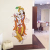 Lord Krishna with Flute ' Wall Sticker-(PVC Vinyl,105cm X 55cm)