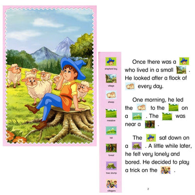 Key Words Fables Reading Series (Set Of 4) by Amy Wright [Paperback]