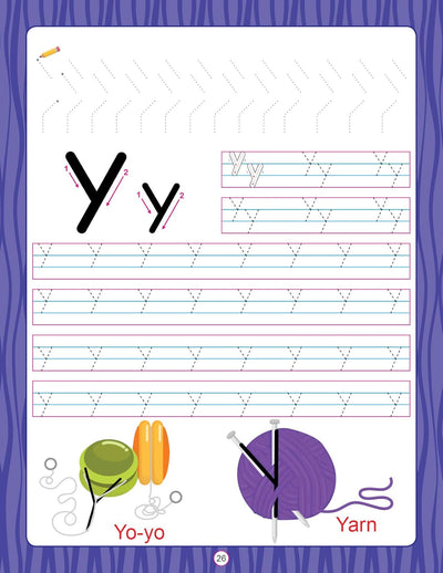 ABC Writing Book for Age 2 -5 Years by Dreamland Publications [Paperback]