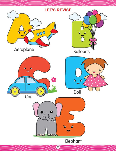 ABC Colouring Book for Age 2 -5 Years by Dreamland Publications [Paperback]