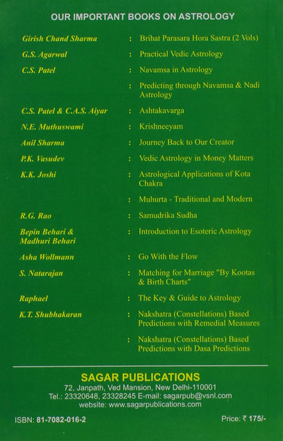 Nadi Astrology by Chandulal S. Patel [Paperback]