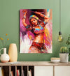 Canvas Print, Modern Art, Abstract Art, Religious Art, Traditional Art, Hindu Gods, Wall Art, Wall Décoration, Living room, Office, Home Décor, Unframed, Size - 12X8 inches.