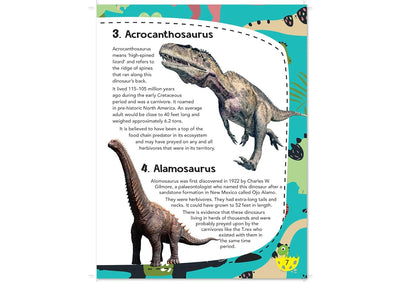 101 Dinosaurs - Encyclopedia by Team Pegasus [Paperback]
