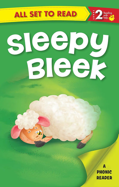 All set to Read- A Phonic Reader- Level 2 ( 6 books) by Om Books Editorial Team [Paperback]