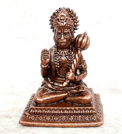 Hindu Gods : Hanuman Ji Handmade Idol Patina Antique Finish - Pack of 1 Piece
