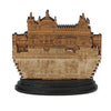 Golden Temple Wooden Photo Frame Showpiece Specially Use for Car-Dashboard Home Decor, Pooja Room