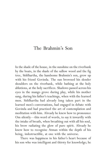 Siddhartha by Hermann Hesse [Paperback]
