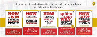 The Best of Dale Carnegie by Dale Carnegie (Set of 5 Books) Dale Carnegie [Paperback]