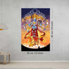 God Wall Sticker - Vishnu Bhagwan - Divine God Wall Stickers - Spiritual Wall Art - Religious, Meditation Room Stickers - Wallpaper Stickers -Vinyl Wall Decal 12x18 Inch-EAMBP045