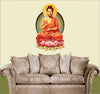 Buddha Wall Sticker Decorative Wall Art PVC Vinyl for Home (65 X 50 CM ; 26 X 20 Inches) (Design4)