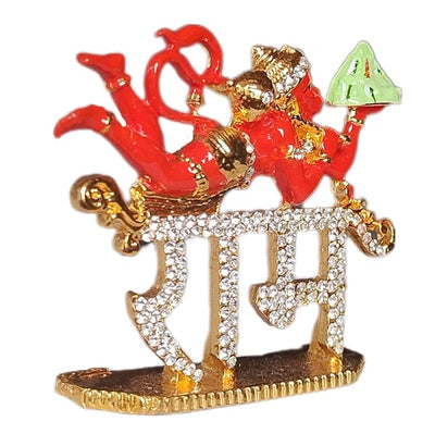 Hindu Gods : Lord Hanuman Ji Bahubali Idol for Car Dashboard, Home Decor & Gift