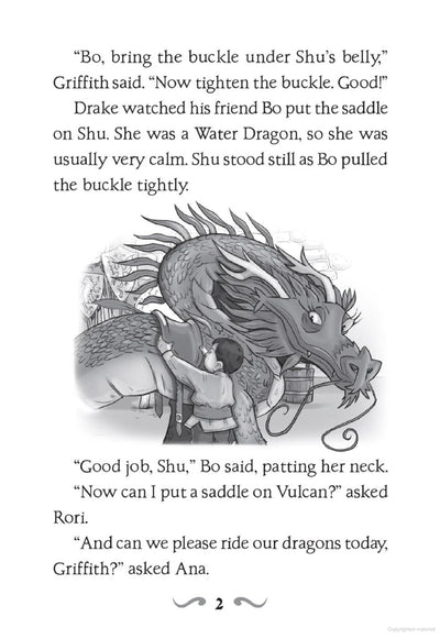 Dragon Masters: Secret of the Water Dragon by Tracey West [Paperback]