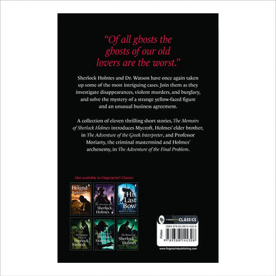 The Memoirs of Sherlock Holmes by Sir Arthur Conan Doyle [Paperback]