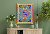 Canvas Print Traditional Art Canvas Paintings, Rajasthani Art, Indian Art, Kalamkari Art, Madhubani Art, Wall Art, Canvas painting for Living Room, Wall Décor, Unframed, Fabric, Size - 12 X 9 inches.