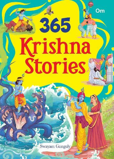 Story books : 365 Krishna Stories (Indian Mythology for Children) by Swayam Ganguly [Hardcover]