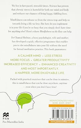 Mindfulness on the Run by Chantal Hofstee [Paperback]