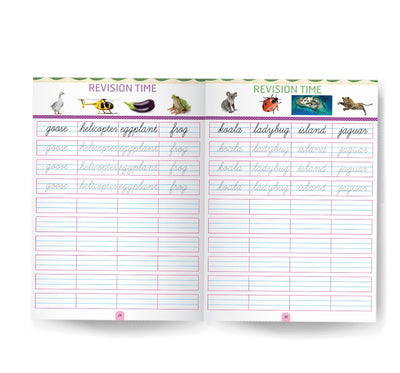 Cursive Writing Words [Paperback]