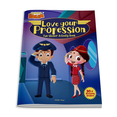 Chhota Bheem - Love Your Profession by Wonder House Books [Paperback]