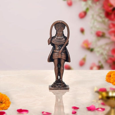 Hindu Gods : Hanuman Ji Copper Idol for Home and Temple Pooja Decor