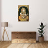 Canvas Print Unframed | Decoration | Kerala Painting |  Hindu Goddess | Wall Murals For Living Room | Size 24 x 16 Inches.