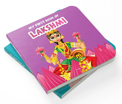 My First Library of Hindu Gods and Goddesses Set of 12 Books [Board book]