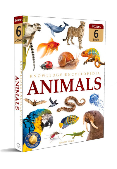 Knowledge Encyclopedia Animals - Collection of 6 Books [Paperback]