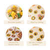 Rose Tea Light Holder Set of 6, Diwali Decoration Items for Home Decor