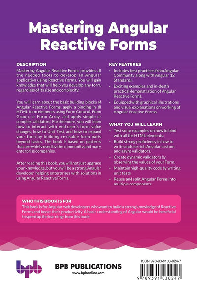 Mastering Angular Reactive Forms by Fanis Prodromou [Paperback]