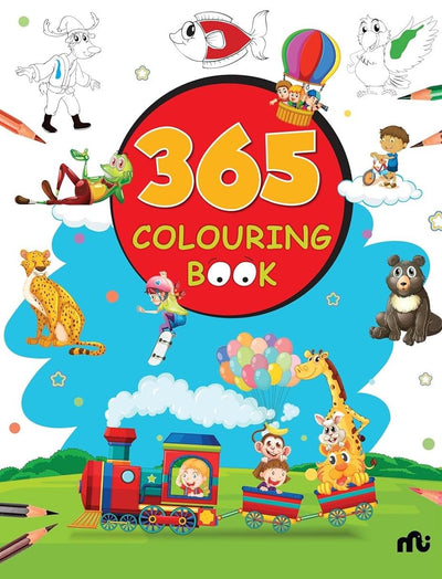 365 Colouring Book [Paperback]