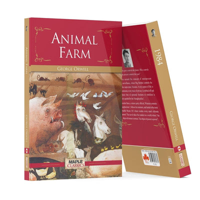 1984, Animal Farm by George Orwell (Set of 2 Books) [Paperback]