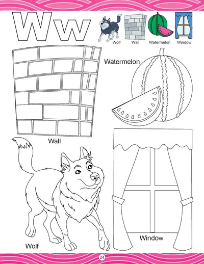 ABC Colouring Book for Age 2 -5 Years by Dreamland Publications [Paperback]