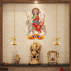 Shera Wali Maa Large Self Adhesive Wall Sticker for Home Decoration Size -50cmx60cm (Pack of 1)