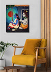 Canvas Print, Modern Art, Abstract Art, Religious Art, Traditional Art, Hindu Gods, Wall Art, Wall Decoration, Living room, Office, Home Decor, Unframed, Size - 12X10 inches.