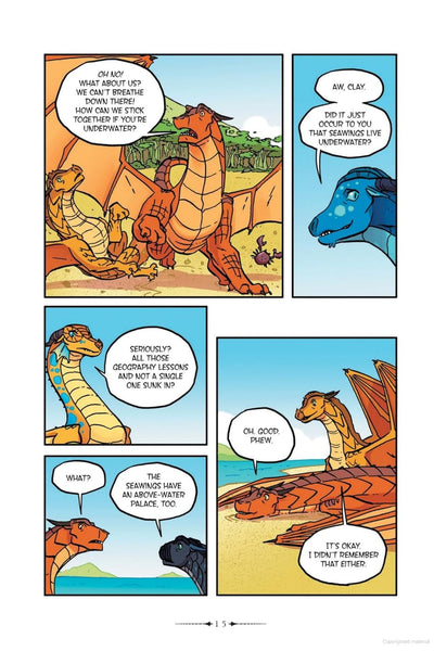 Wings of Fire Graphic Novel #02: The Lost Heir by Tui T. Sutherland [Paperback]