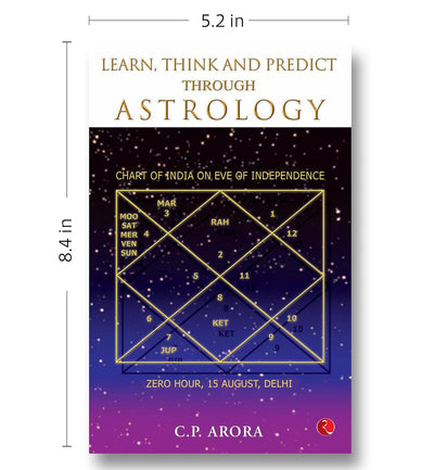 Learn Think and Predict Through Astrology by Prof. C. P. Arora [Paperback]