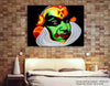 Canvas Print-Kathakali Dancer 22.5 x 30 x 0.5 cm