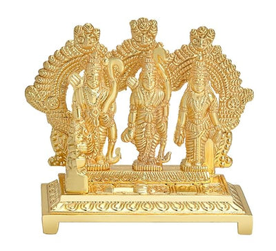 Shri Ram Sita Laxman Sitting Hanumanji Idol for Home Decor, Puja and Gifts