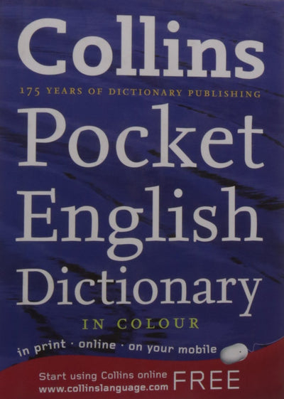 Collins Pocket English Dictionary [Paperback]