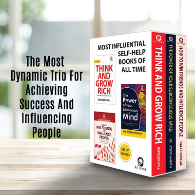 Most Influential Self-Help Books of All Time by Dale Carnegie, Napoleon Hill, Joseph Murphy [Paperback]