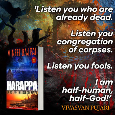 Harappa Trilogy Box-set of 3 Books by Vineet Bajpai [Paperback]