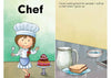 I want to be Chef - Self Reading book for 5-6 years old kids with free Audio Book by Team Pegasus [Paperback]