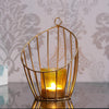 Gold plated Colour tealight Candle holder with Flower Vine- Diwali Candle Holder