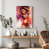Canvas Print, Modern Art, Abstract Art, Religious Art, Traditional Art, Hindu Gods, Wall Art, Wall Décoration, Living room, Office, Home Décor, Unframed, Size - 12X8 inches.