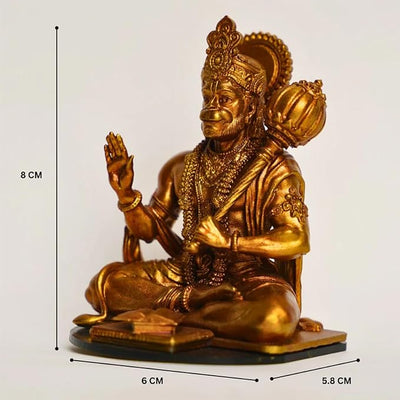 Hindu Gods : Hanuman Ji Bahubali Idol for Car Dashboard